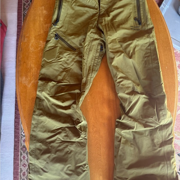 Volcom Gore-Tex Khaki Pants - Picture 1 of 6